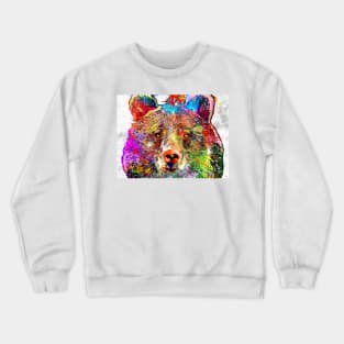 Bear Grunge Crewneck Sweatshirt